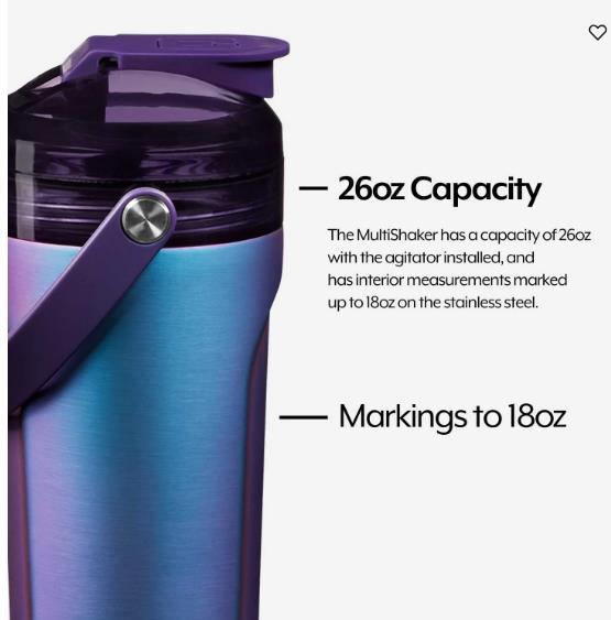 Dark Aura Mutli Shaker Tumbler