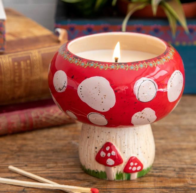 Mushroom Candle