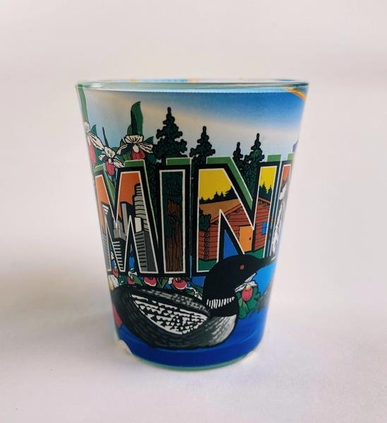 Minnesota Greetings Shotglass