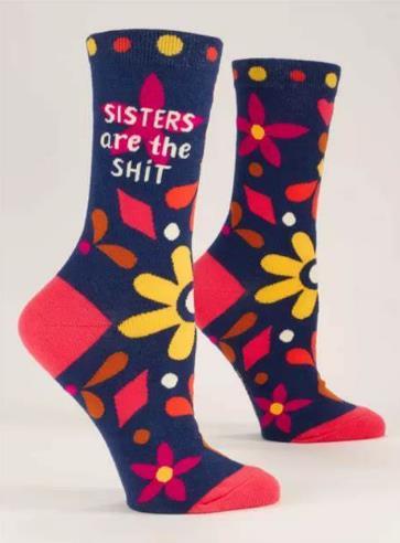 Sisters Are The Shit Ladies Socks