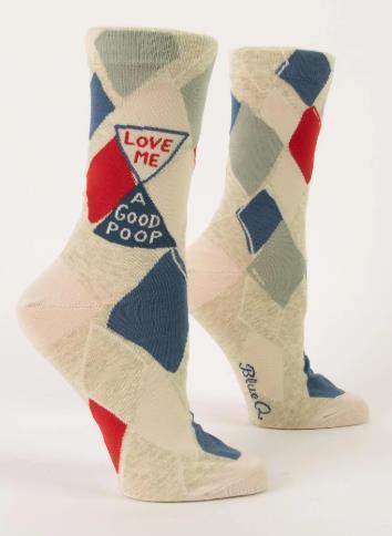 Love Me a Good Poop Mens Socks