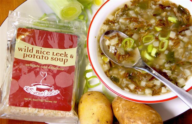 Wild Rice Leek & Potato Soup