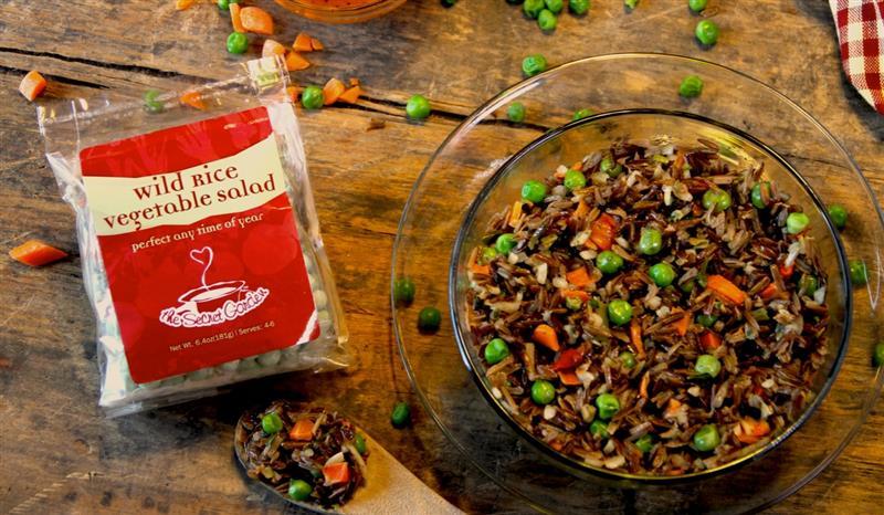 Wild Rice Vegetable Salad