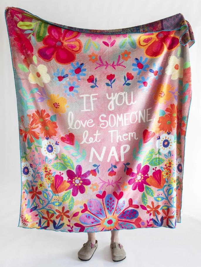 Let them Nap Reversible Blanket