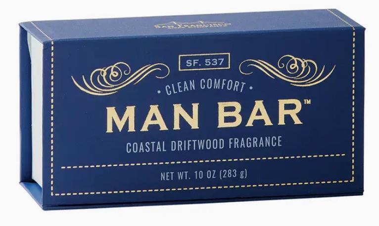 Coastal Driftwood Man Bar
