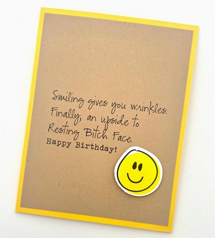 Smiling Wrinkles Card