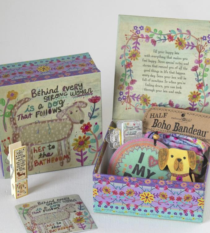 Behind Every Strong Woman Happy Box
