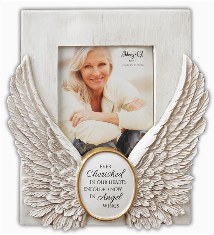 Angel Wing Memorial Frame