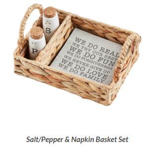 Salt & Pepper Basket Set