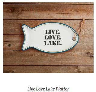 Live Love Lake Fish Platter