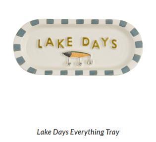 Lake Days Everything Tray