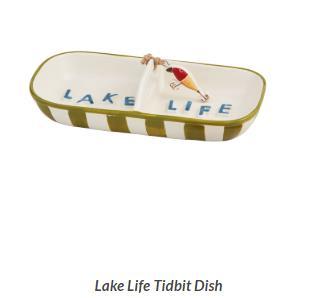 Lake Life Tidbit/Garnish Dish