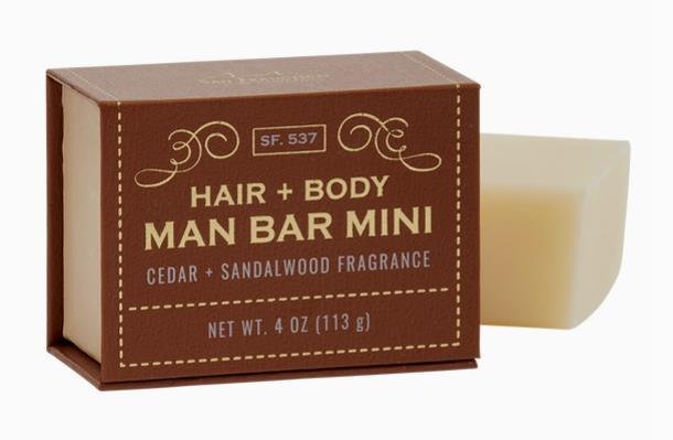Cedar & Sandalwood Mini Man Bar