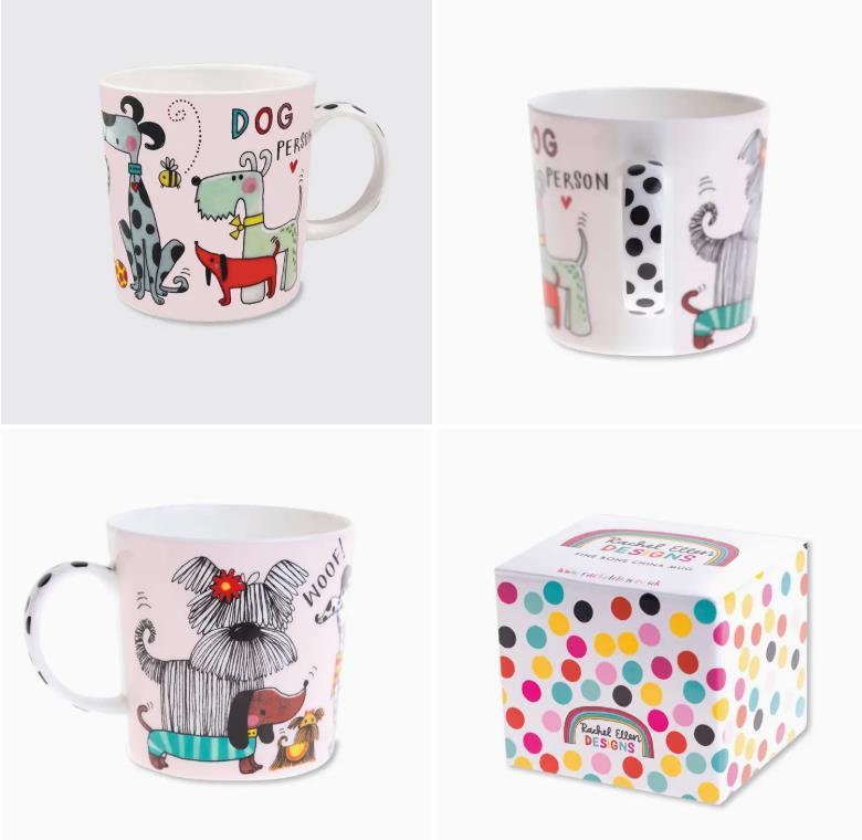 Dog Person Bone China Mug