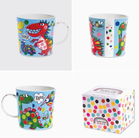 Dinosaur Bone China Mug