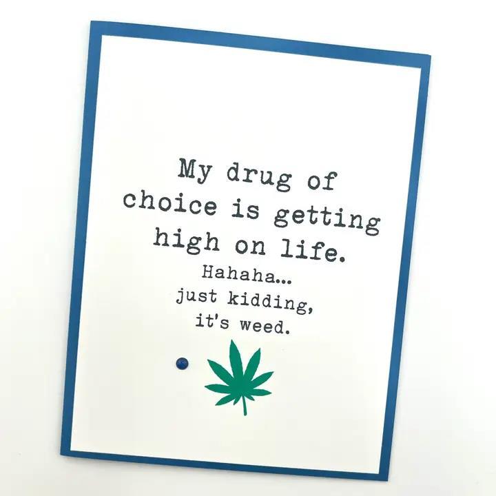 Drug of Choice Card