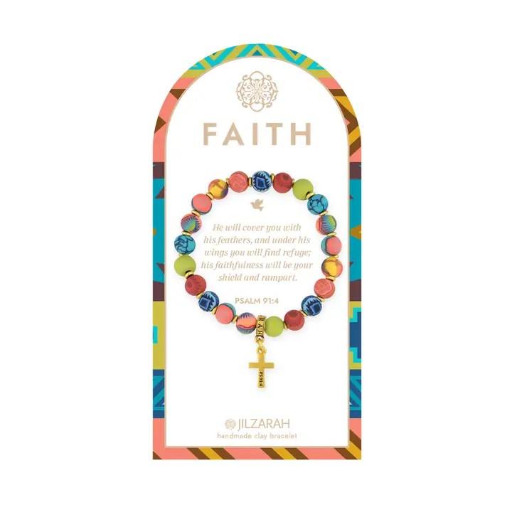 Multi Color Faith Bracelet