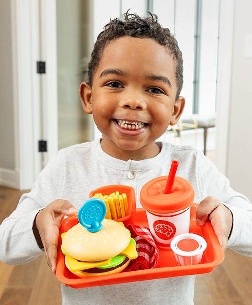 Pretendables Burger + Fries set