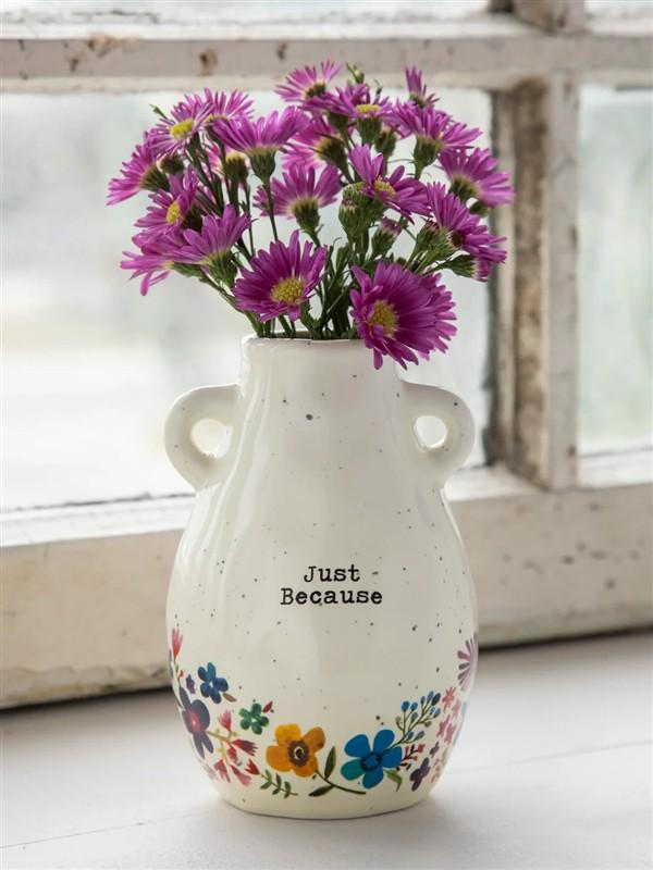 Just Because Bud Vase