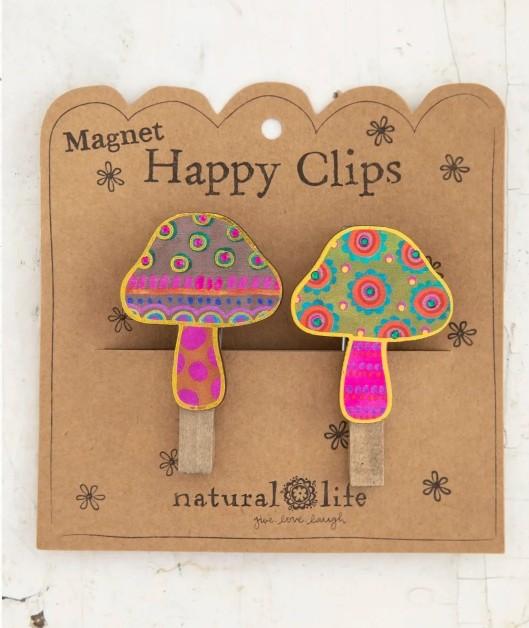 Mushroom Magnet Clips