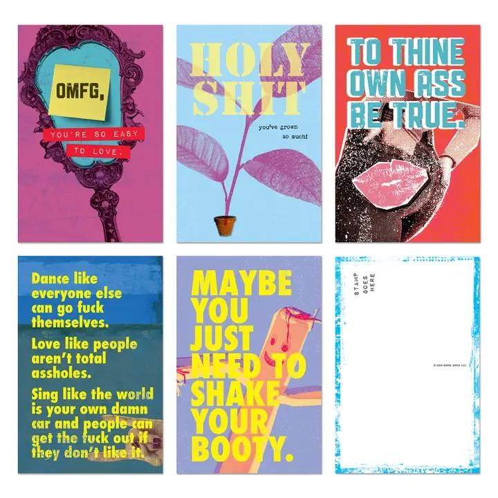 Spiritual AF Postcards