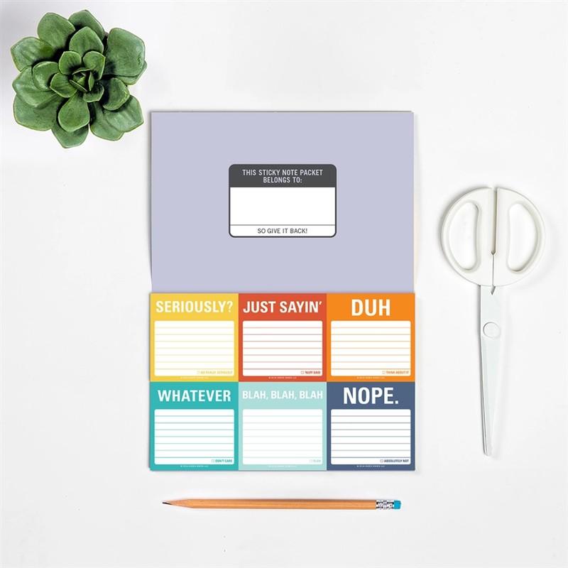 Tell It Like It Is Sticky Notes