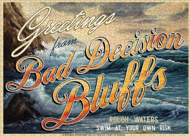 Bad Decision Bluffs Puzzle