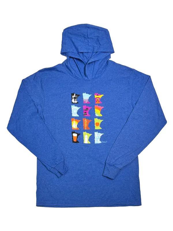 MN Months Long Sleeve Hoodie TShirt