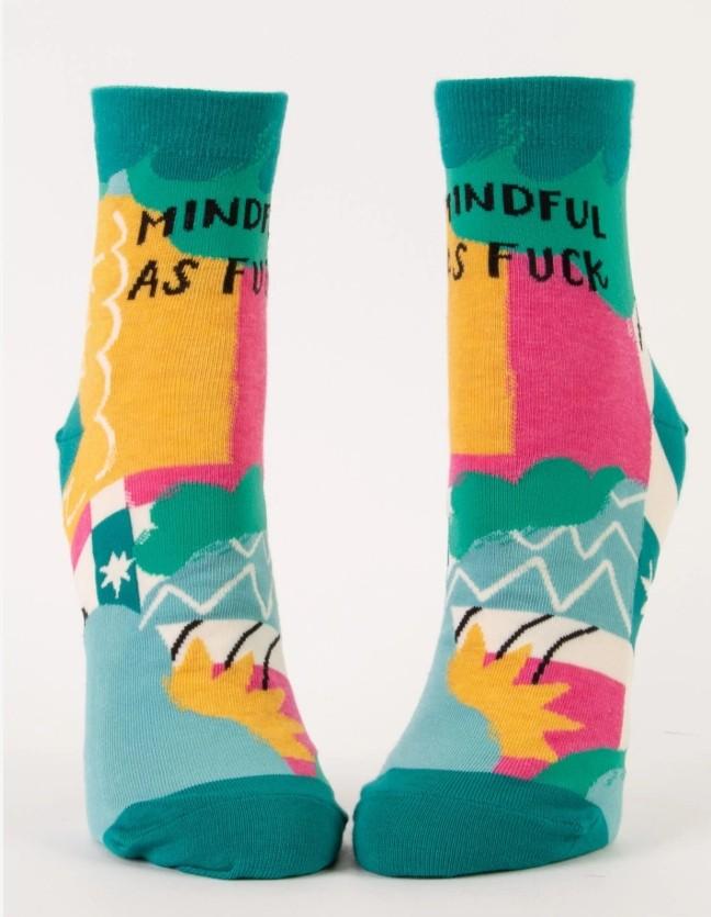 Mindful As F*ck Ladies Socks