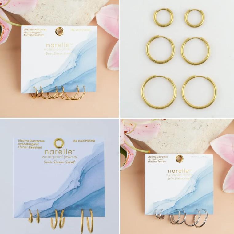 Classic Hoop Earring Trio