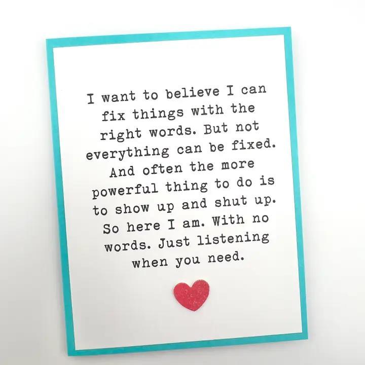 Fix Things With Words Card