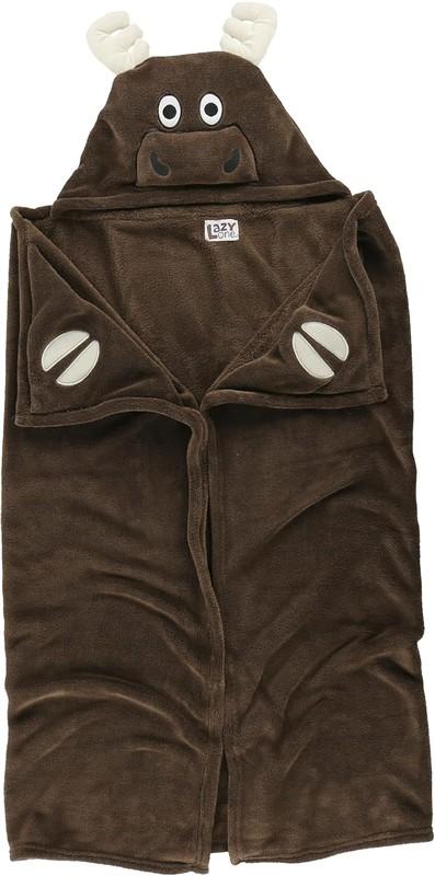 Moose Hooded Blanket