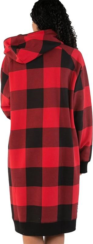 Red Plaid Sleep Hoodie S/M