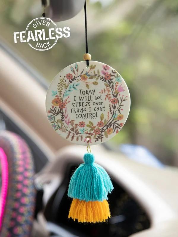 Today I Will Not Stress Car Air Freshener