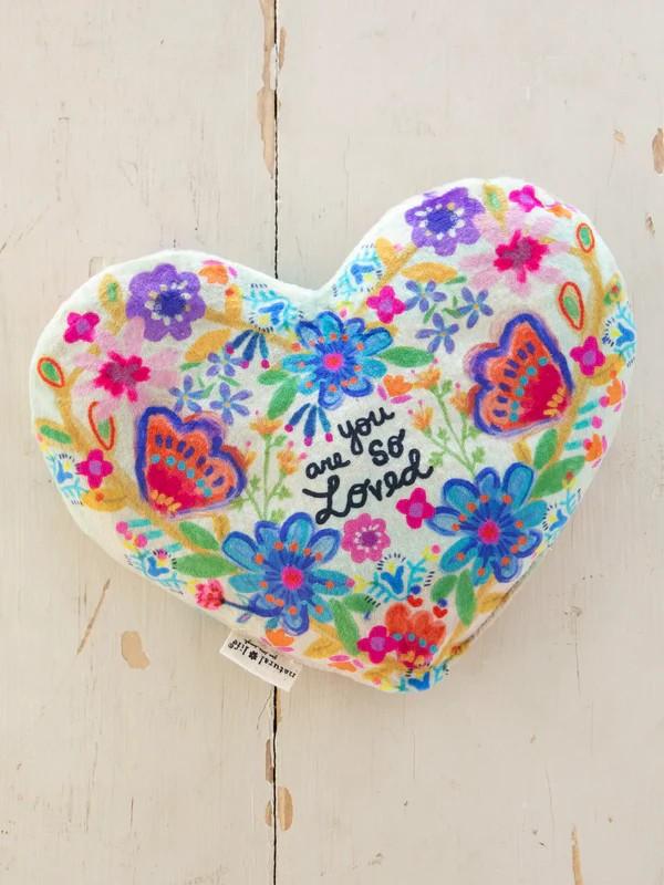 Mini Heating Pad - You Are So Loved Heart