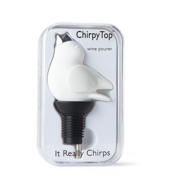 White/White Chirpy Top