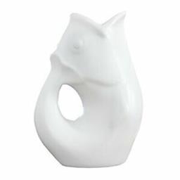 White Medium Gurgle Pot