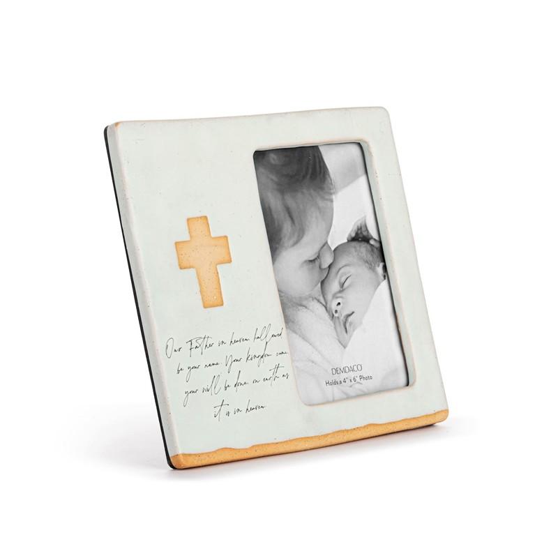 Inspired Faith Ceramic Frame - 4x6in