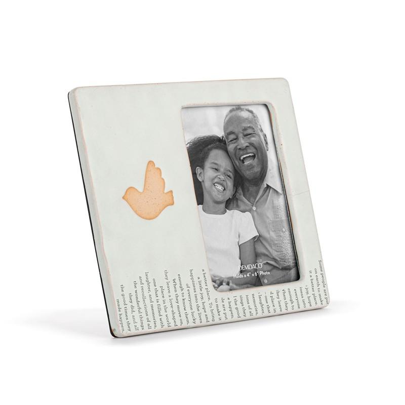 Inspired Remembrance Ceramic Frame - 4x6in