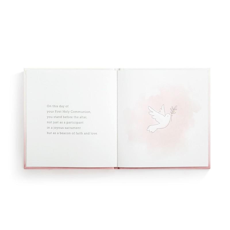 Girl First Communion Book and Necklace
