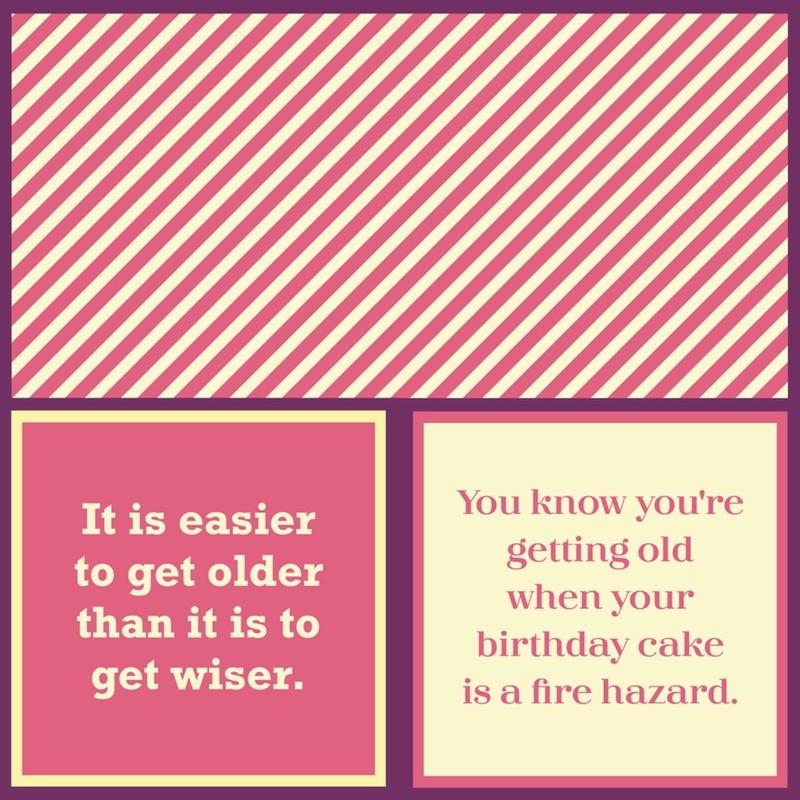Older or Wiser Napkin