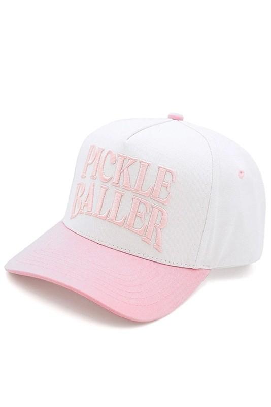 Pickle Baller Embroidered Trucker Hat