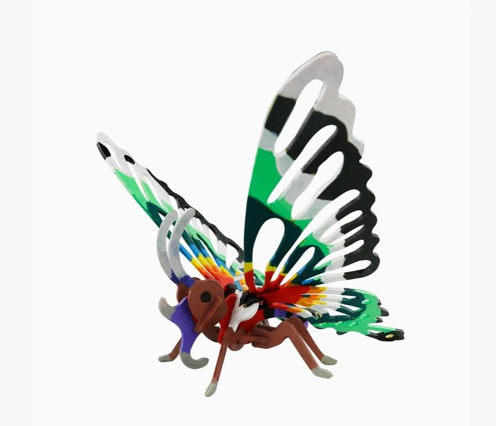 3D Wooden Puzzle Paint Kit - Butterfly