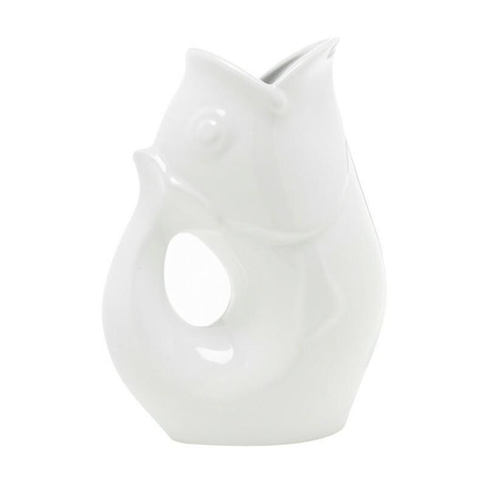 White Large Gurgle Pot