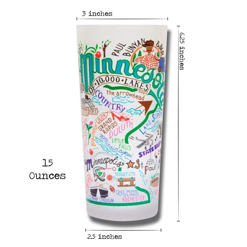 Minnesota Drinking Glass