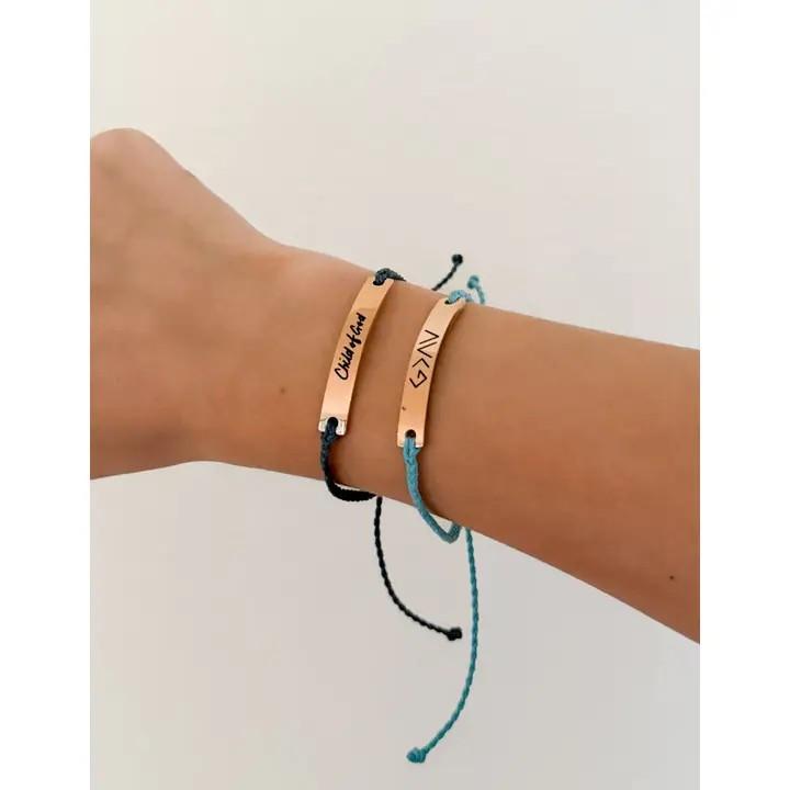 Black Child of God Bracelet