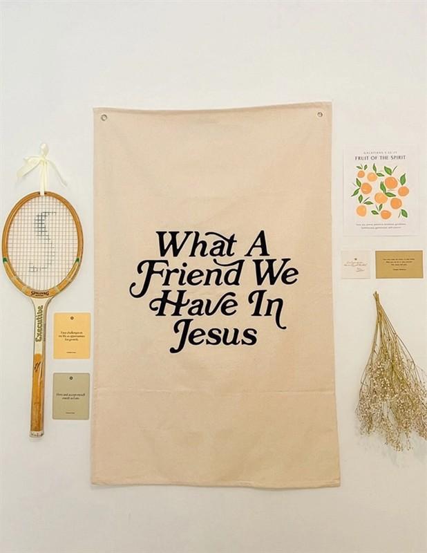 What A Friend in Jesus Tapestry