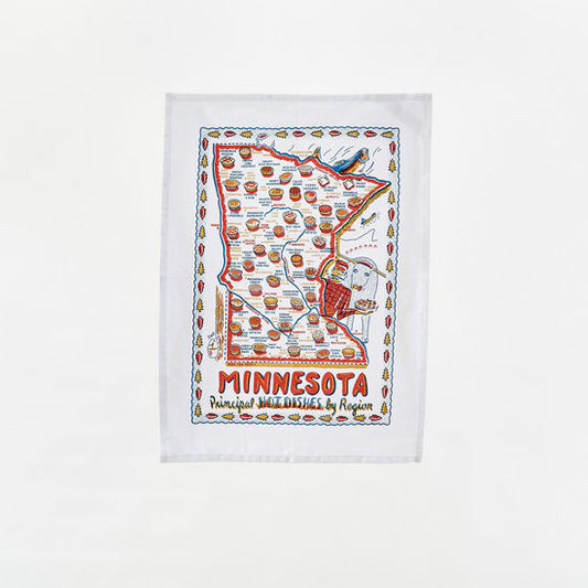 Hot Dishes of MN Tea Towel
