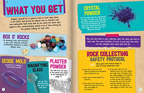 Rocks, Gems and Geodes Kit