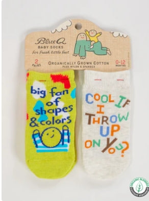 Shapes and Colors Baby Socks